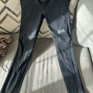 RtA Women's Dark Gray Skinny Jeans